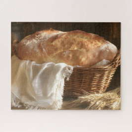 Quebra-cabeça Pão Fresco Assado
