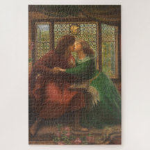 Paolo e Francesca da Rimini (por Rossetti)