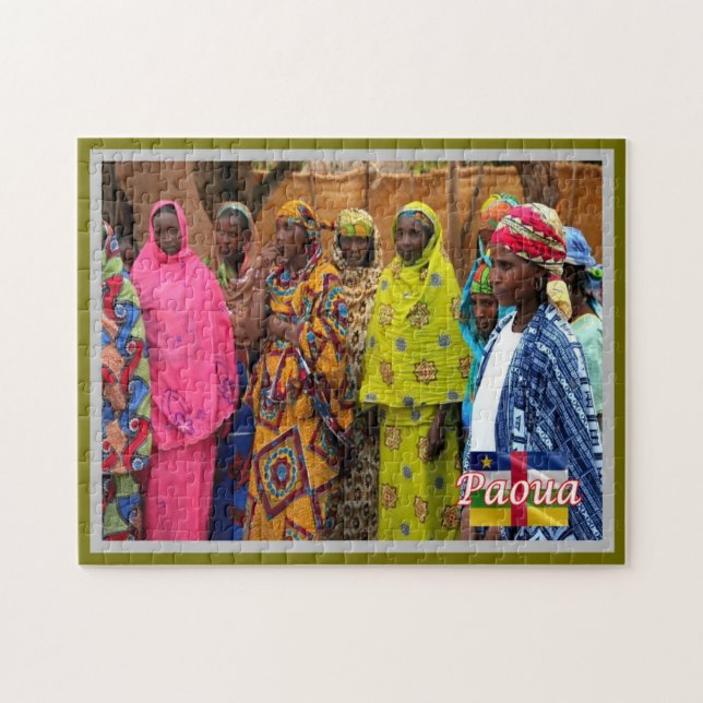 Quebra-cabeça Paoua - Les femmes - (Horizontal)