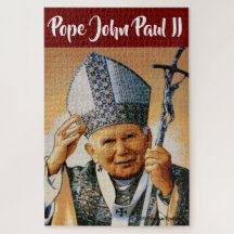 Papa João Paulo II JIGSAW QUEBRA-CABEÇA... O POPE 