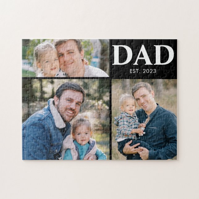 Quebra-cabeça Papai Fundou O Dia Dos Pais 3 Imagem (Horizontal)