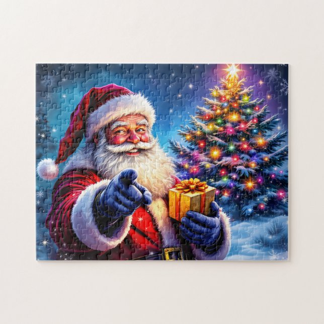 Quebra-cabeça Papai Noel (Horizontal)
