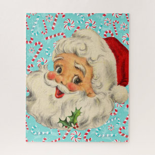 Quebra-cabeça Papai noel com Peppermints