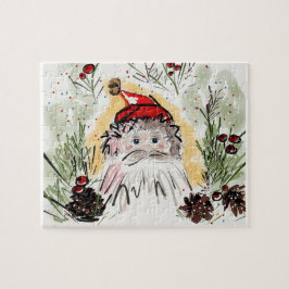 Quebra-cabeça Papai noel de Natal