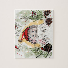 Quebra-cabeça Papai noel de Natal