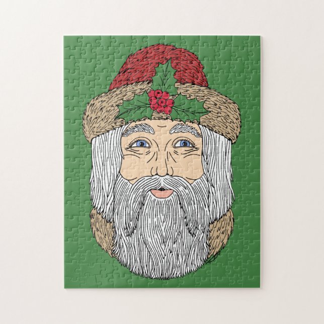 Quebra-cabeça Papai Noel/Pai Natal (Vertical)