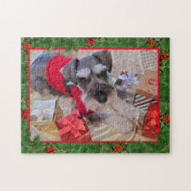Papai noel Schnauzer Jigsee
