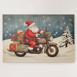 Quebra-cabeça Papais noeis Biker