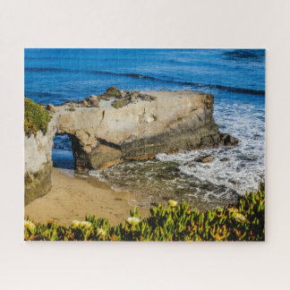 Quebra-cabeça Papais noeis Cruz California Beach West Coast Ocea