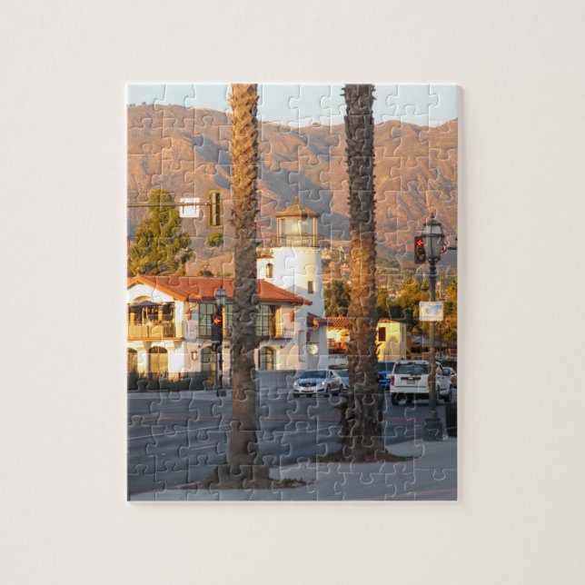 Quebra-cabeça Papais noeis Farol Barbara, Califórnia (Vertical)