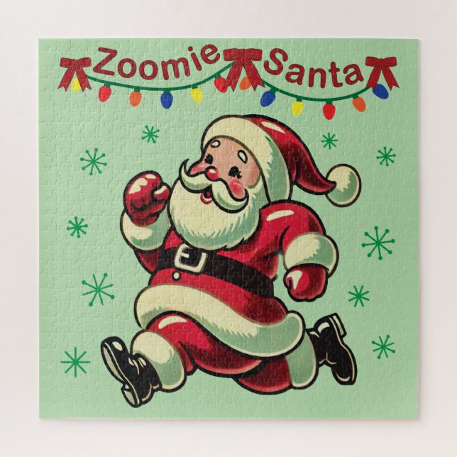 Quebra-cabeça Papais noeis Zoomie Natal (Vertical)