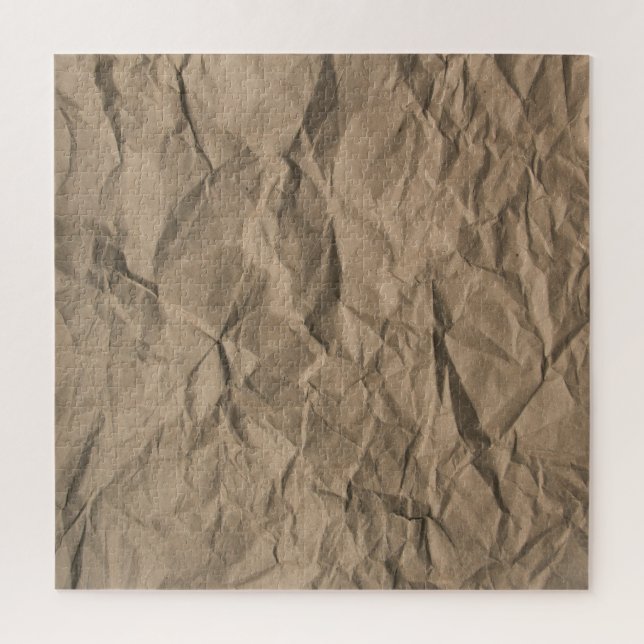 Quebra-cabeça Papel áspero amassado: textura reciclada (Vertical)