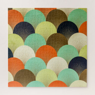 Quebra-cabeça Papel de parede colorido: design artístico.