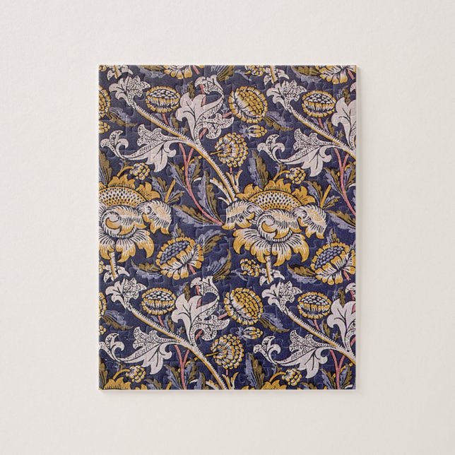 Quebra-cabeça Papel de parede floral William Morris Wey Artes Of (Vertical)