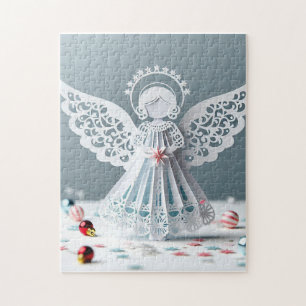 Quebra-cabeça Papelão Artesanatos de Natal