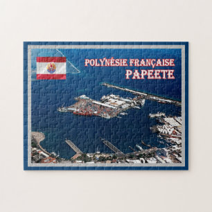 Quebra-cabeça Papete - Porto - Polinésia Francesa -