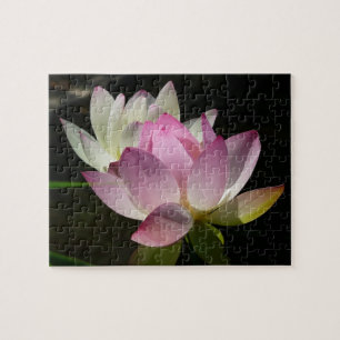Quebra-cabeça Par de Flores de Lotus II