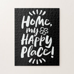 Quebra-cabeça PARA CASA, meu Lugar Feliz! Proteção no Local -