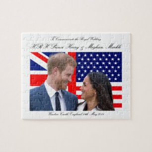 Quebra-cabeça Para comemorar o Harry e o Meghan Wedding reais
