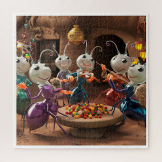 Quebra-cabeça para crianças e adultos... Feliz Fes