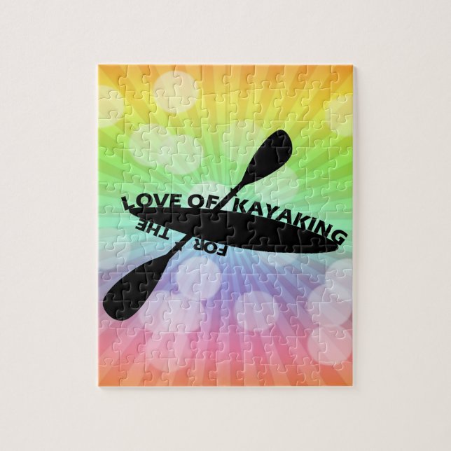 QUEBRA-CABEÇA PARA O AMOR DE KAYAKING (Vertical)