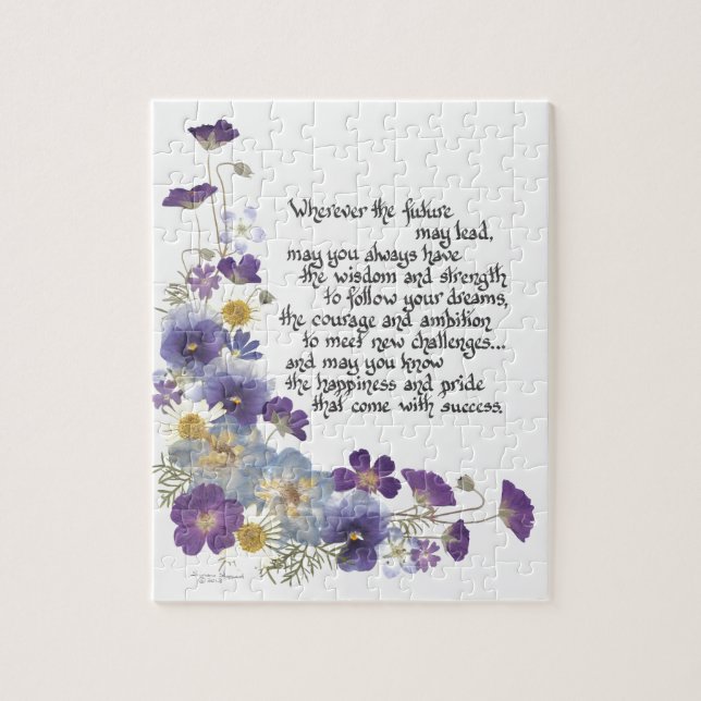 Quebra-cabeça Para o formando (Vertical)