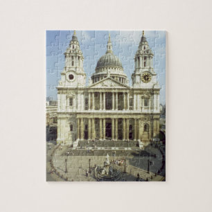 Quebra-cabeça Para o oeste parte dianteira da catedral de St