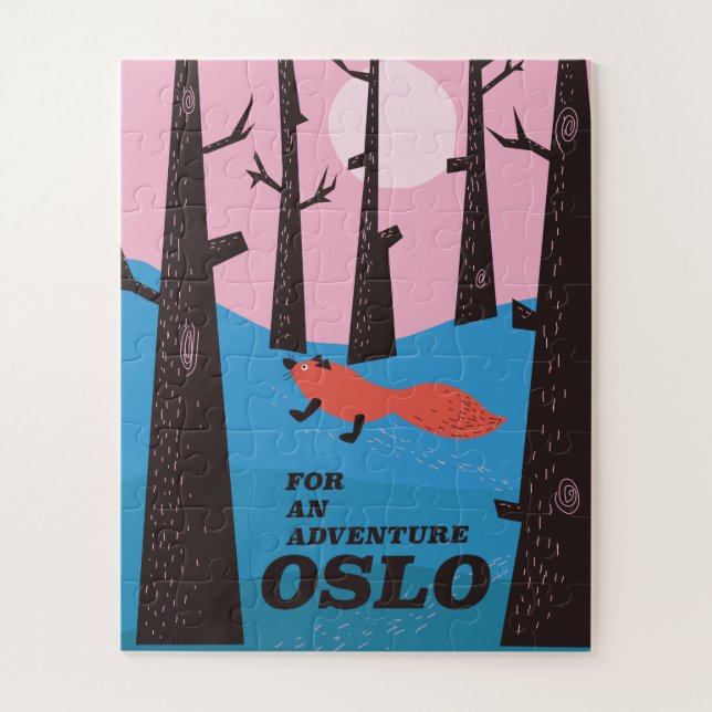 Quebra-cabeça Para Uma Aventura Oslo (Vertical)