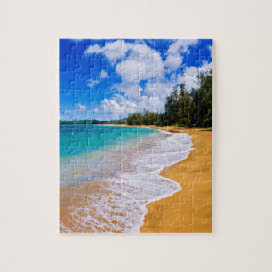 Quebra-cabeça Paraíso da praia tropical, Havaí