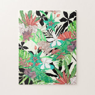 Quebra-cabeça Paraíso Floral II