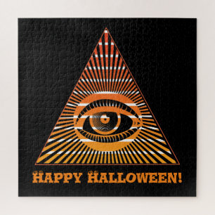 Quebra-cabeça Paranormal Todos Vendo Olho De Providência Espiri