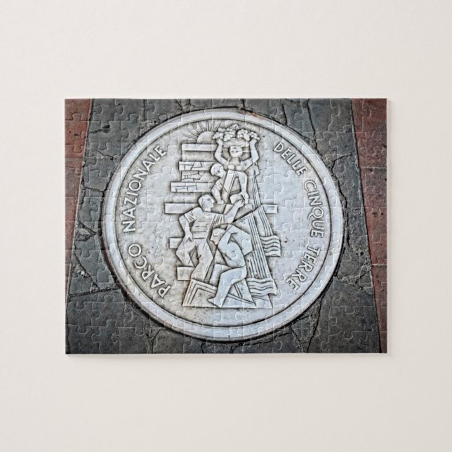 Quebra-cabeça Parco Nazionale de Cinque Terre - 8x10 - 110 pcs (Horizontal)