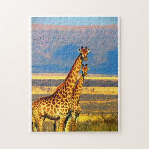 Quebra-cabeça Pares de Giraffes.