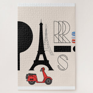 QUEBRA-CABEÇA PARIS POSTCARD