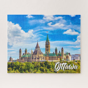 Quebra-cabeça Parliament Hill, Ottawa, Ontário, Canadá
