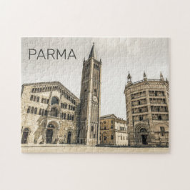 Quebra-cabeça Parma Emilia Romagna Piazza Del Duomo Itália