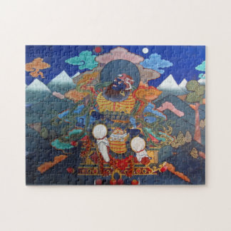 Quebra-cabeça paro buddhist art