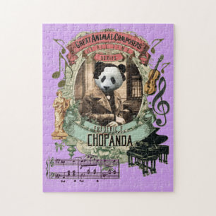 Quebra-cabeça Paródia animal de Chopin do compositor de Chopand