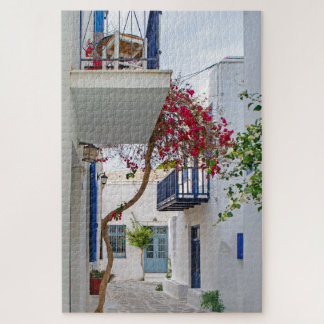 Quebra-cabeça Paros Parikia Allee de Verão