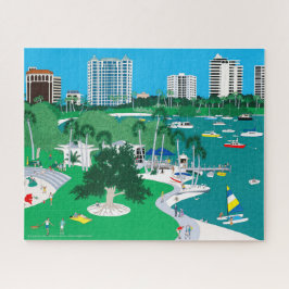 Quebra-cabeça Parque da Ilha Sarasota