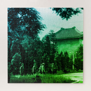 Quebra-cabeça Parque dos Mártires de Cantão Vintage China