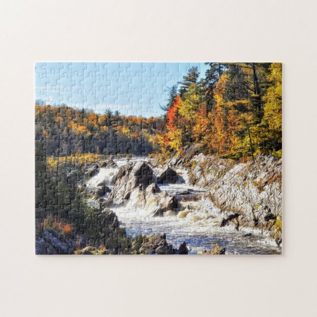 Quebra-cabeça Parque Estadual Jay Cooke Minnesota (Horizontal)
