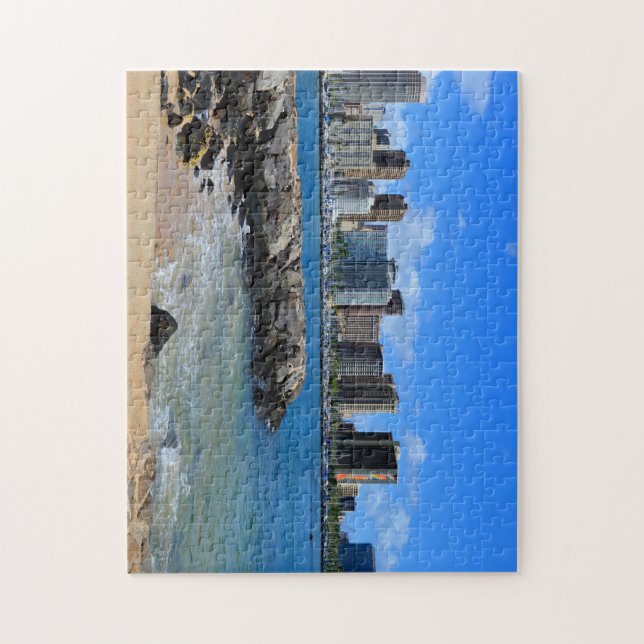 Quebra-cabeça Parque Havaí da praia de Moana de Alá (Vertical)