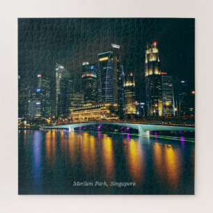 Quebra-cabeça Parque Merlion, Singapura