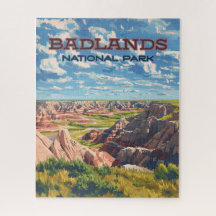 Parque Nacional Badlands Dakota do Sul Paisagem