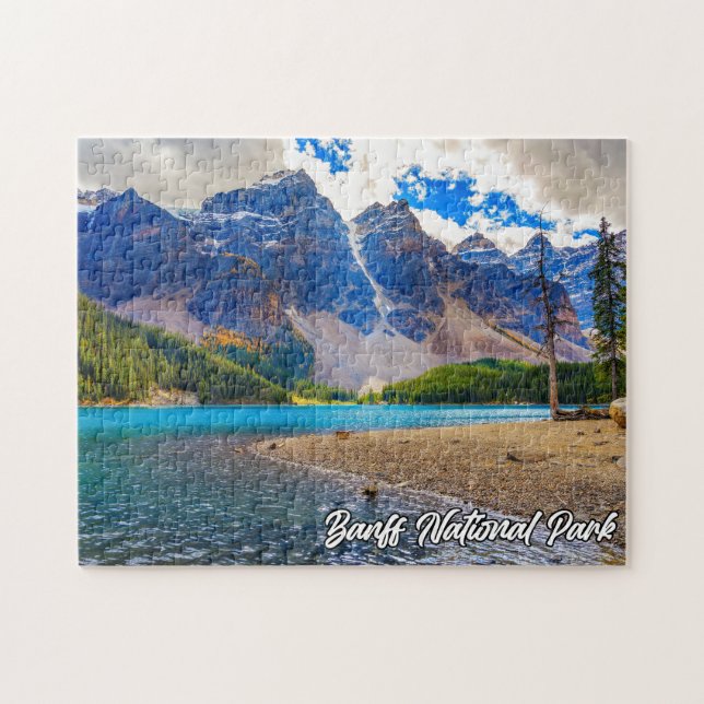 Quebra-cabeça Parque Nacional Banff, Alberta, Canadá (Horizontal)
