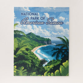 Quebra-cabeça Parque Nacional da Floresta Tropical de Samoa Amer