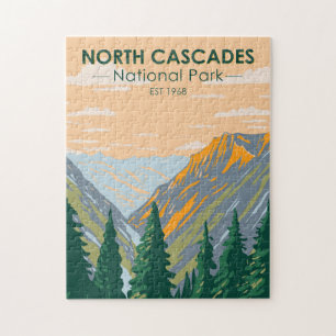 Quebra-cabeça Parque Nacional das Cascades do Norte, Washington 