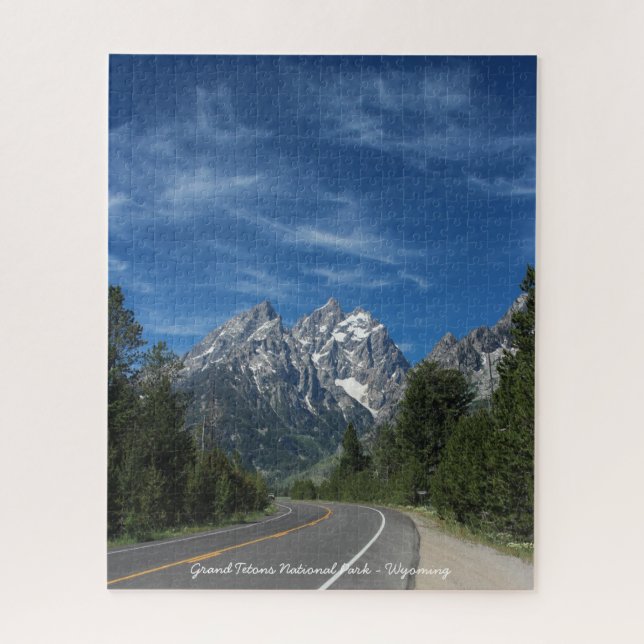 Quebra-cabeça Parque Nacional das Montanhas do Grande Tetons (Vertical)