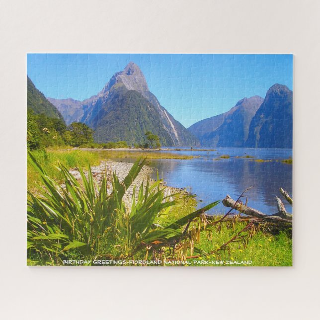 Quebra-cabeça Parque Nacional de Fiordland, Nova Zelândia (Horizontal)